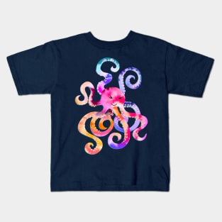 Happy Little Octopus Kids T-Shirt